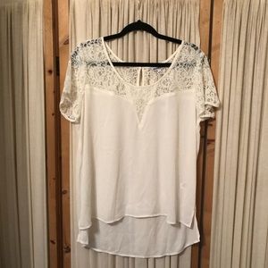 Express lace blouse